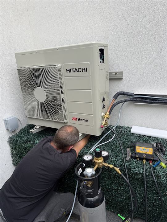 Hitachi airHome - outdoor install